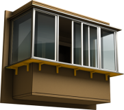 дизайн маленького балкона